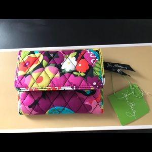 Vera Bradley Va Va Bloom Euro Wallet
